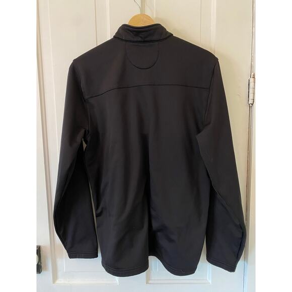 Polaris Men's Tech Quarter-Zip small fleece snowmobile layer shirt camp hike ski - Picture 2 of 6